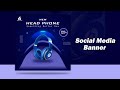Free Social Media Post Banner Design - Photoshop Tutorial