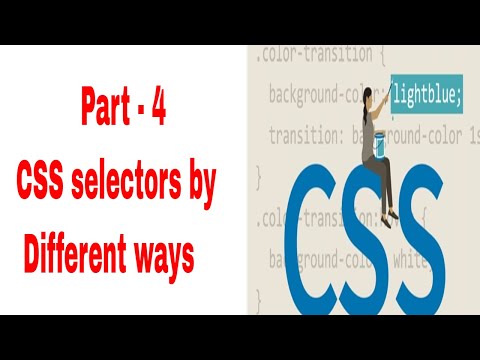 CSS selectors by different ways | CSS Tutorial in Tamil | Part - 4