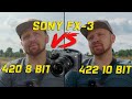 10 бит 422 против 8 бит 420 на примере Sony FX3