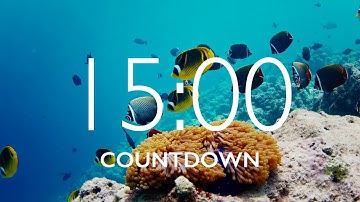15 Minute Timer with Relaxing Music and Alarm