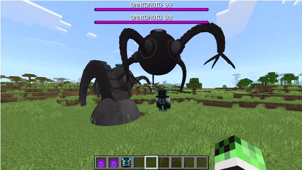 Omnidroid Mod in Minecraft..