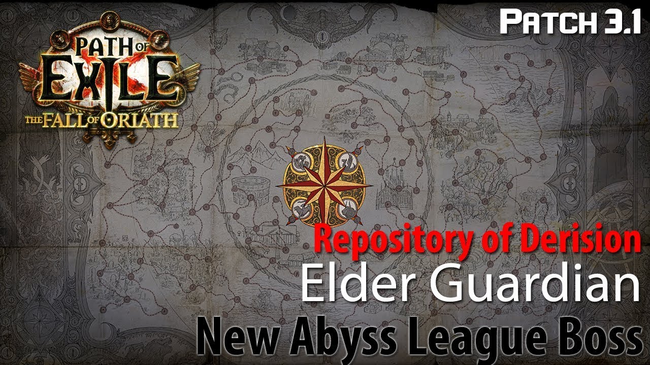 [POE] New Elder Guardian Boss - Repository of Derision (Abyss League ...