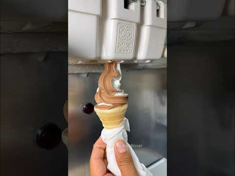 بستنی قیفی با بهترین شیر موجود در تهران