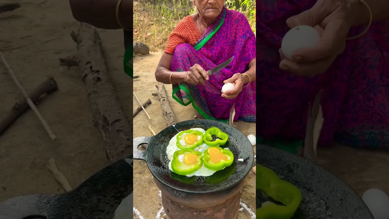 Capsicum Egg Omelette Recipe 