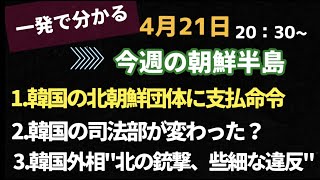一発で分かる!今週の朝鮮半島(2021.4.21)