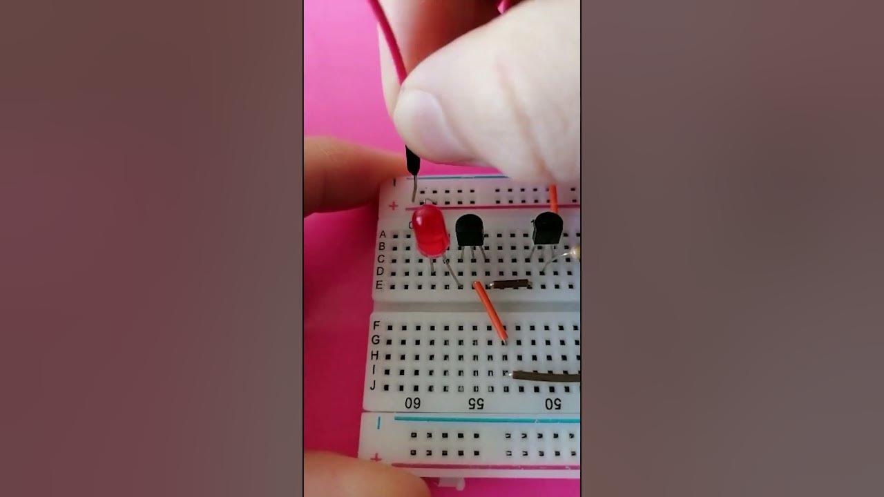 Making Logic Gates from BC547 transistors shortsvideo challenge 