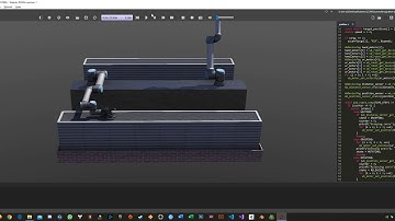 Webots: Using UR10e and Conveyors