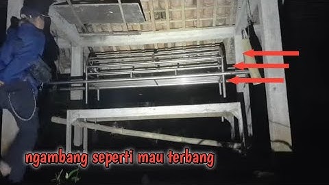 saksikan langsung Lampor,keranda yg bergerak sendiri seperti mau terbang