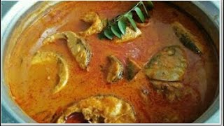 How To Make Fish Curry At Home  / Fish Curry Recipe With  coconut in Kannada  / Meenu Saru