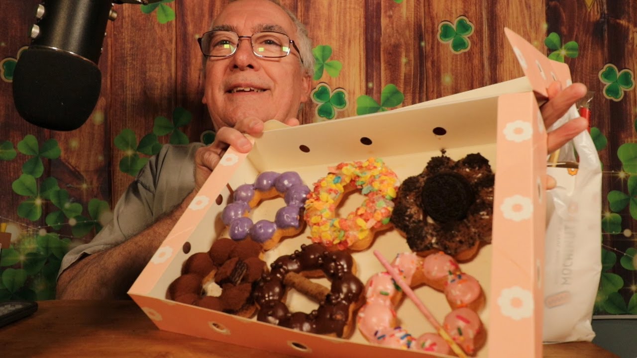 ASMR Mukbang Mochi Donuts and Korean Mozzarella Corn Dogs