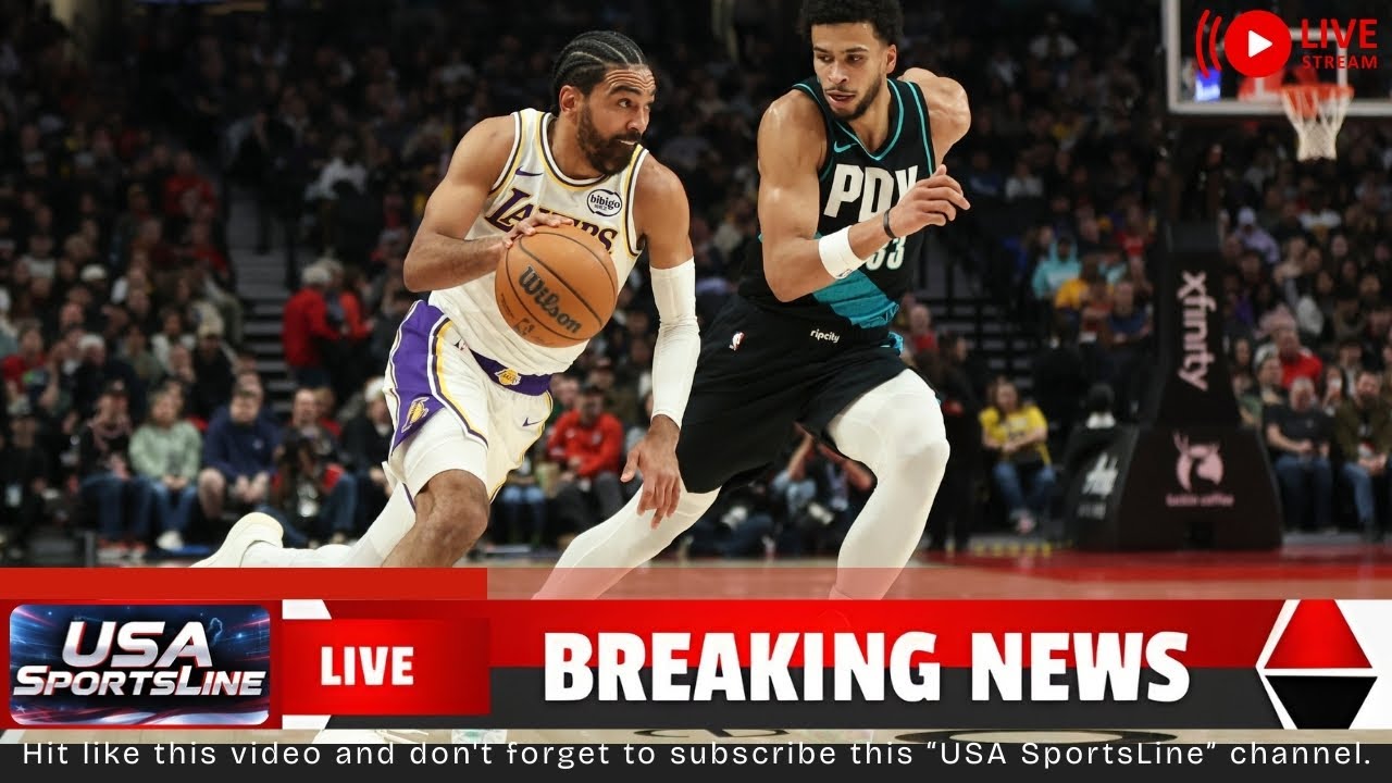 Lakers' Depth Exposed Marcus Smart Injured in 4th Quarter of Loss to Trail Blazers  NBA।