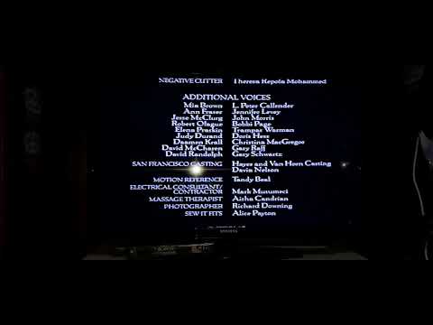 Closing To The Nightmare Before Christmas 1994 VHS Version 2