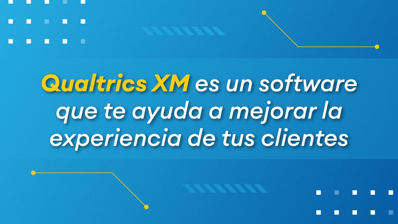 ¿Cómo funciona Qualtrics XM🤔? YouTube