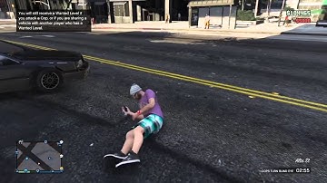 GTA 5 Online: Invisible Gun Glitch (Tutorial)