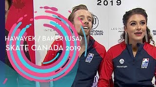 Hawayek / Baker (USA) | 3rd place Ice Dance | Rhythm | Skate Canada 2019 | #GPFigure