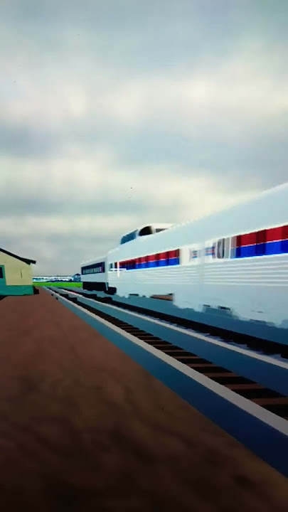 Amtrak E8 Old Cast P5 Horn Show #shorts #amtrak #roscalesandbox