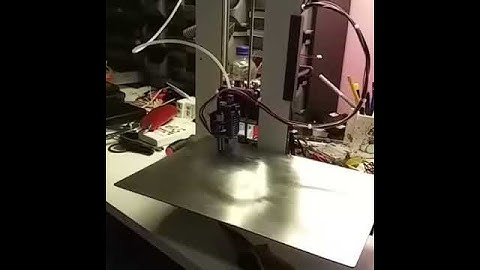 Testing the Go-Make Junior Auto bed leveling