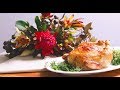 Roast Chicken with Herby Almond Stuffing | Christmas