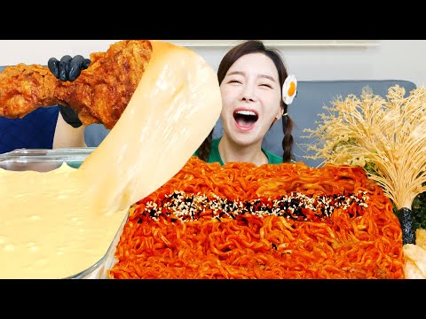 [Mukbang ASMR] 대왕 닭다리 🍗 치킨 &amp;amp; 초대형 치즈 퐁듀 🧀 레시피 &amp;amp; 먹방 Giant Chicken <strong>Turkey</strong> Cheese Fondue <strong>Recipe</strong>
