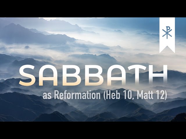 (10AM) 17 March 2024 //  Hebrews 10:19-25, Matthew 12:1-14 // Sabbath as Reformation // Stephen Tan