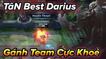 [LMHT:Tốc Chiền] Tân best Darius đi rừng | Top20 Darius gánh team cực dễ dàng
