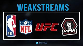 140 Best WeakStreams Alternatives for Free Sports Streaming Websites