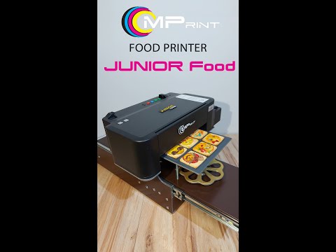 MPrint Junior Food. Flatbed Food Printer. Overview.