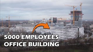 Vodafone Campus Düsseldorf Bauzeitraffer - construction timelapse