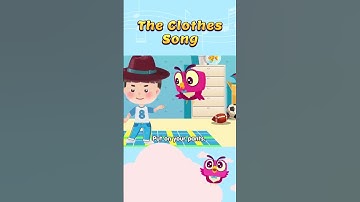Babilala Cùng Con Học Tiếng Anh Qua Bài Hát | My Clothes Song#shorts
