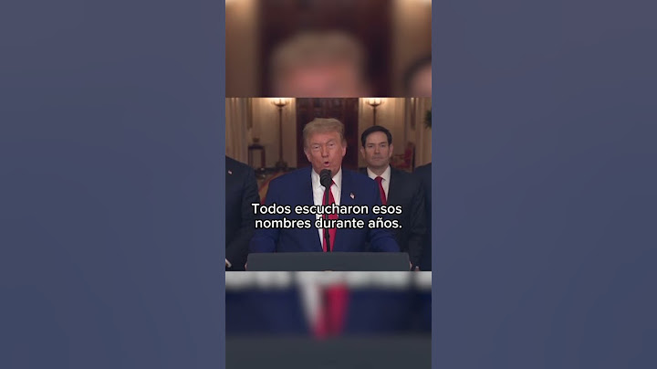 “Los ataques de hoy, fueron espectaculares” -  Donald Trump.