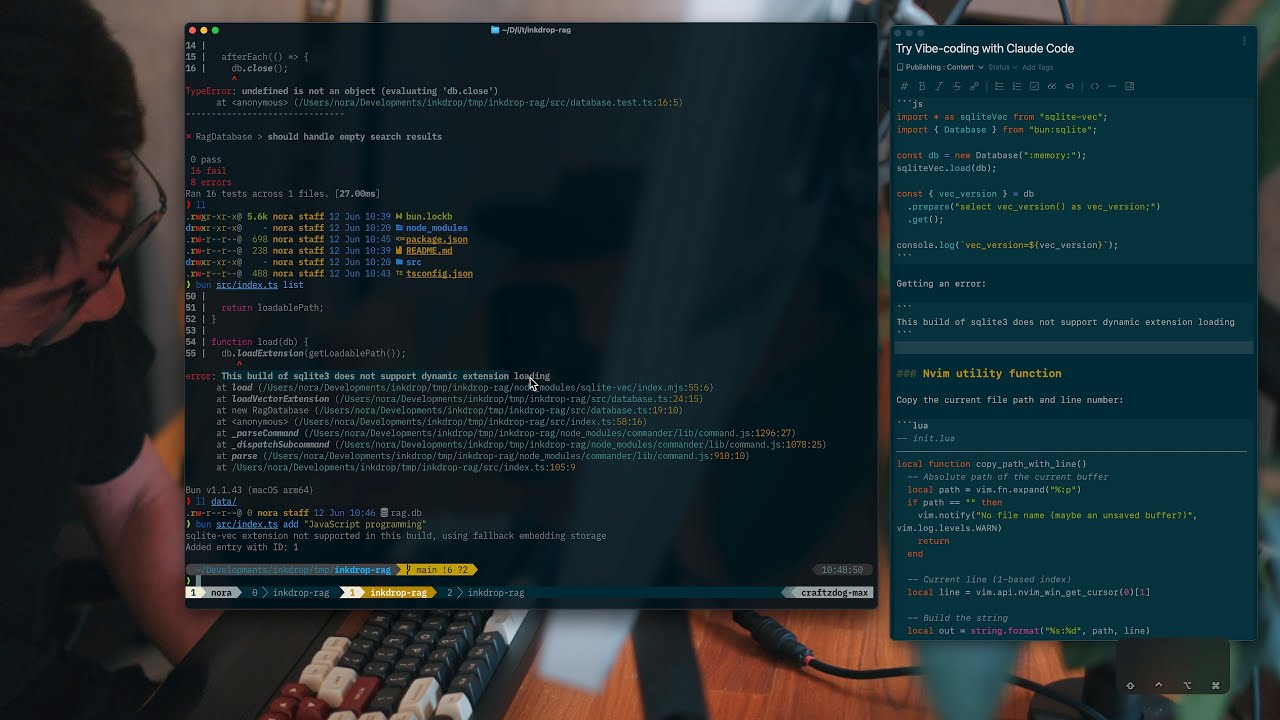 I tried vibe coding but failed... - YouTube