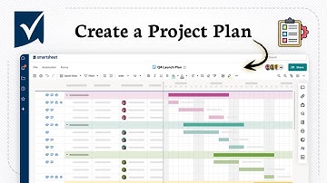 How to create a project plan in Smartsheet (For Daily Use)