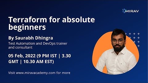 [Online Meetup] - Terraform for absolute beginners