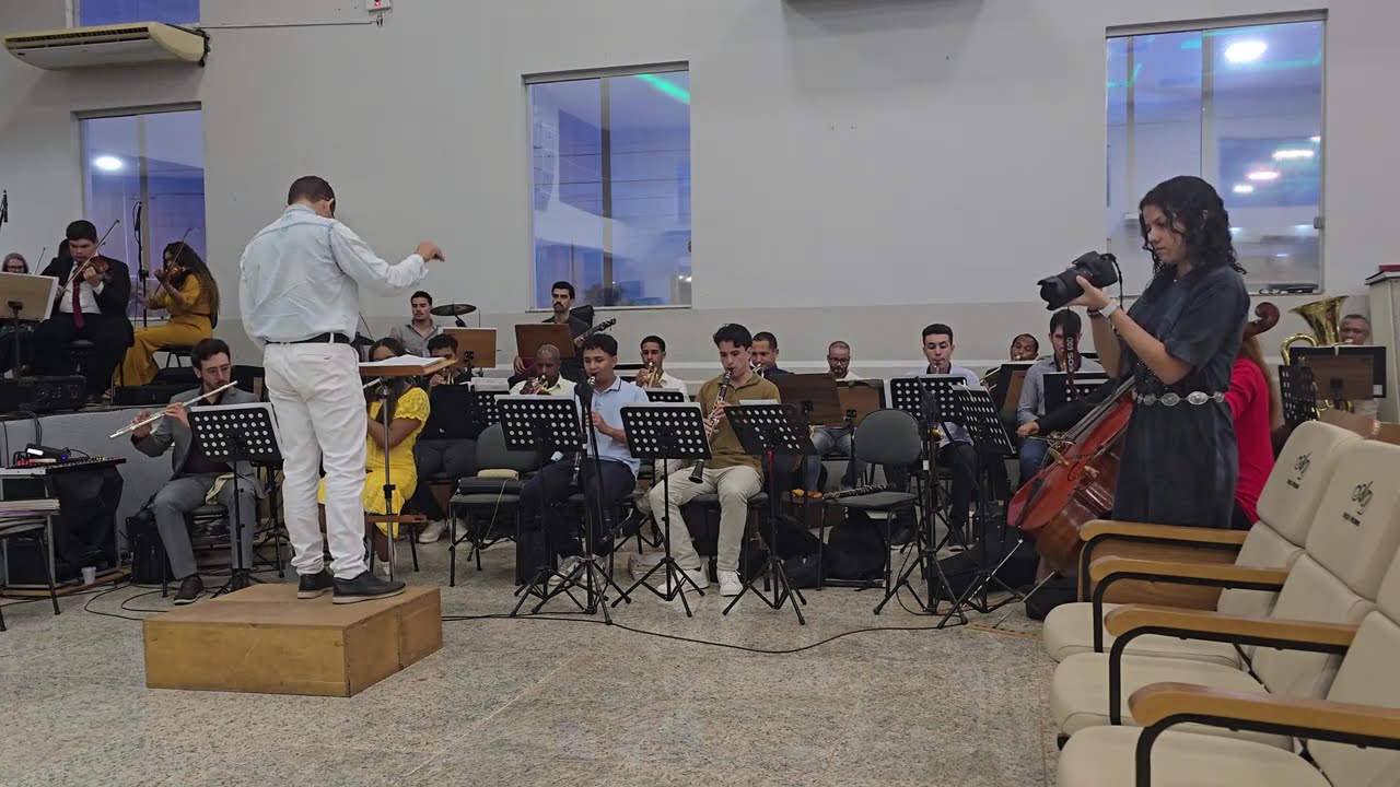 Hino 214 – Desejamos Ir Lá | Harpa Cristã | Orquestra Cathedral | Regência Maestro Gabriel Rodrigues