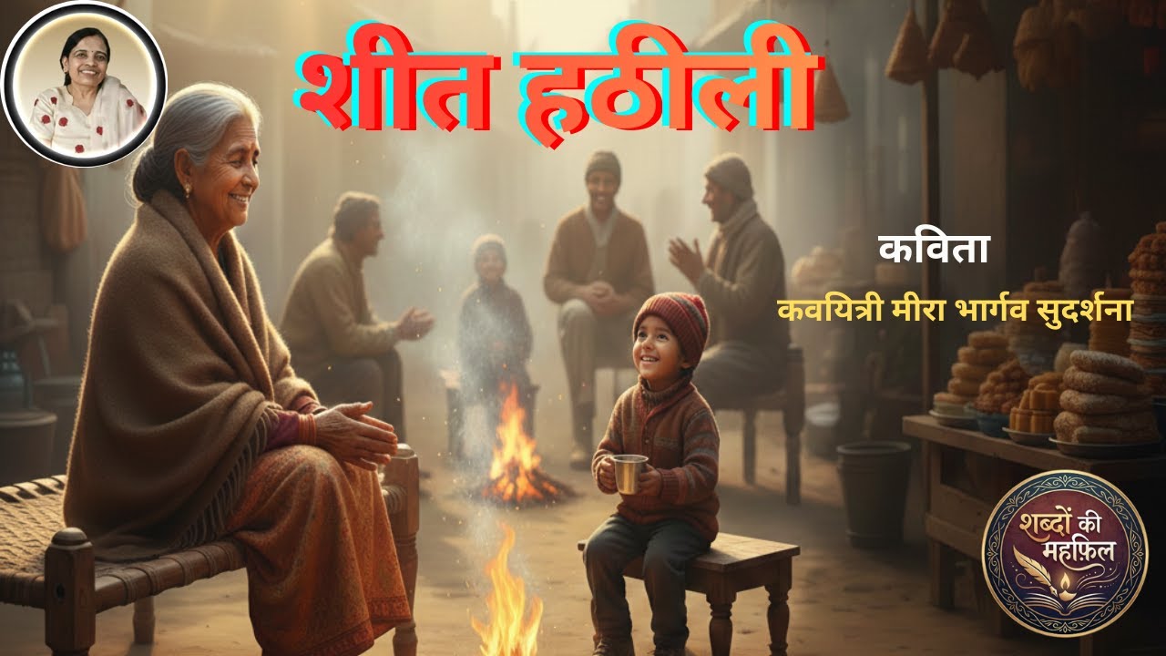 'शीत हठीली'   कवयित्री मीरा भार्गव की रचना