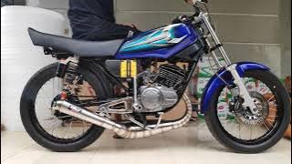 Knalpot YKJ RX King Kobra Stainless SE Oval Gen 2 Super Garing Atas Bawah Bertenaga WA.085802453332