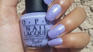 NOTD Opi You're Such A Budapest and China Glaze Hay Girl Hay