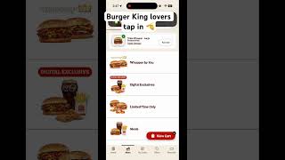 I found a food hack to get Burger King CHEAP! #food #shorts
