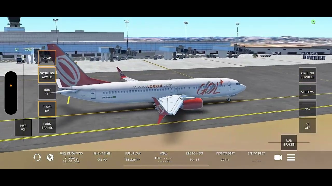 Como voar no Infinite Flight. Voo completo de São Paulo CGH para aeroporto SDU Rio de Janeiro. 