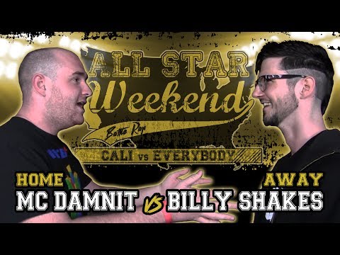 MC Damnit vs Billy Shakes