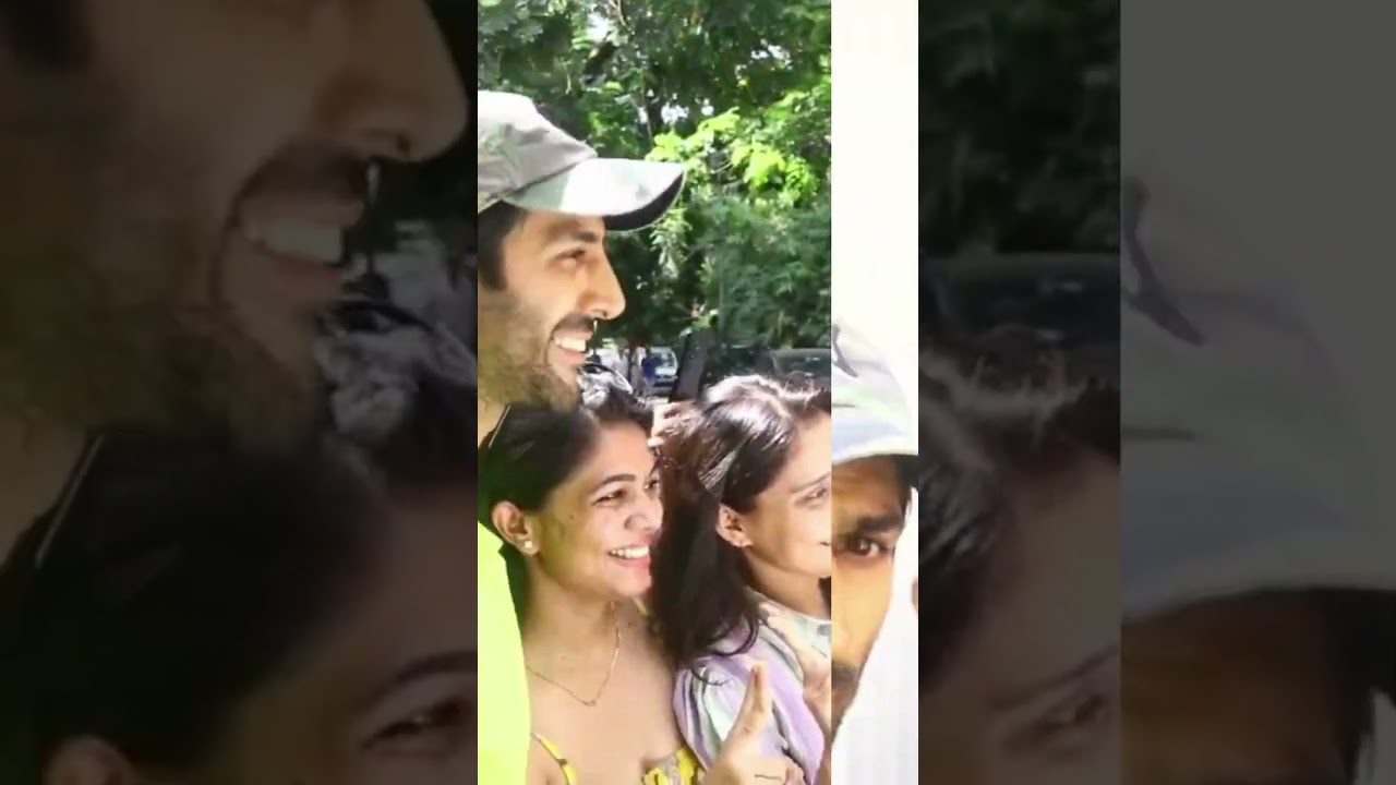 Kartik Aaryan, Wardha Khan & Malvika Raaj spotted at I Think Fitness Gym in Juhu