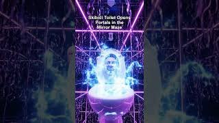 Skibidi Toilet Opens Portals in the Mirror Maze