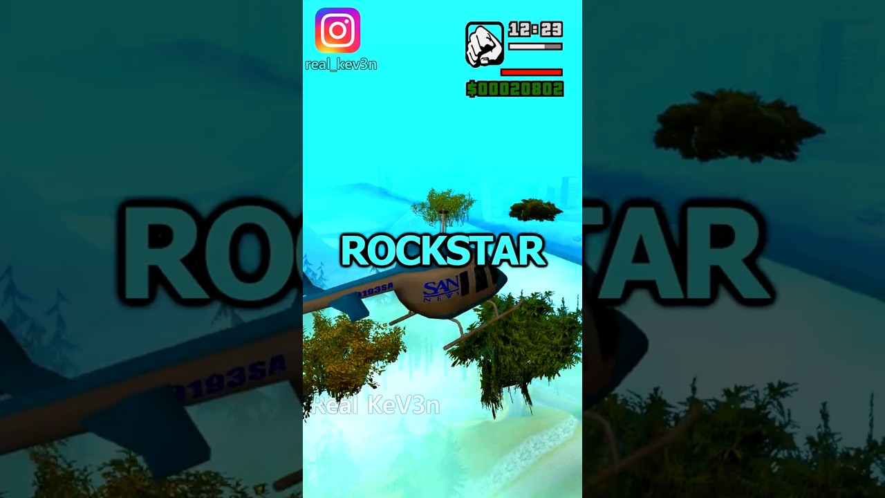 FLOATING SKY BUSHES IN GTA 