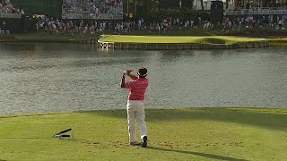 Thongchai Jaidee's near perfect tee shot on No. 17 at THE PLAYERS
