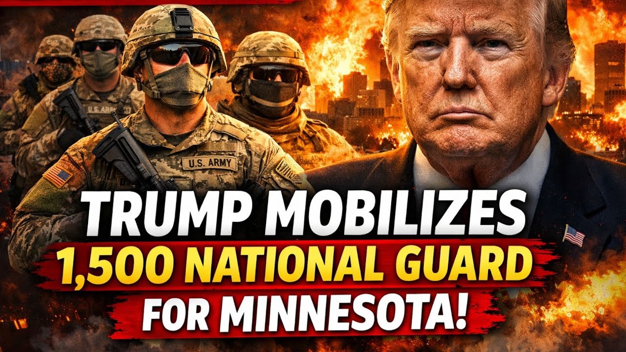 Law & Order Moment: Trump Prepares 1,500 Guard for Minnesota Chaos