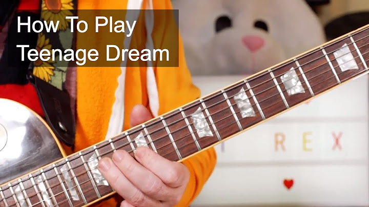 Teenage Dream Guitar version - Guitar performance video thumbnail