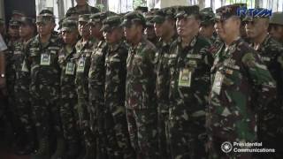 Talk to the Troops in Awang, Maguindanao 8/18/2016