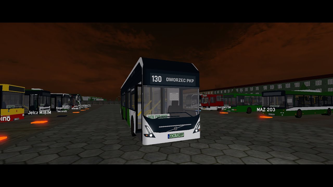 MZK Chojnice linia 130 kierunek dworzec PKP