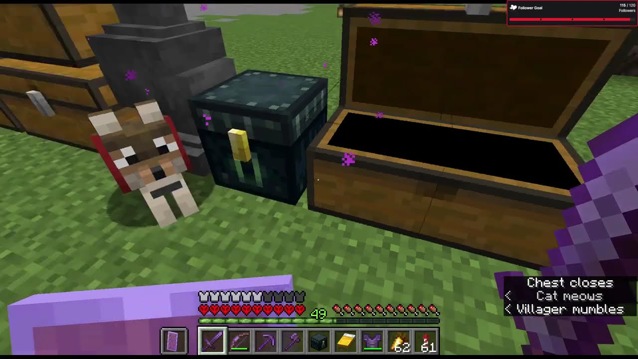 JammyHippy plays Minecraft, Let's try not to sidetrack too much, Day 61 IRL, 1.21.11