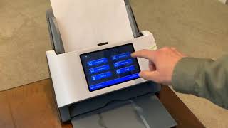eScan Network Scanner - using barcodes in file names and document separation